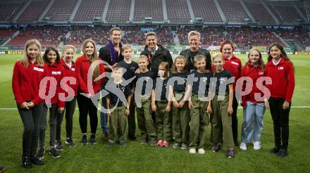 Fussball Bundesliga. SK Austria Klagenfurt gegen WAC.  Philipp Liesnig, Arno Arthofer (Klagenfurt).  Klagenfurt, am 9.8.2023.
Foto: Kuess
---
pressefotos, pressefotografie, kuess, qs, qspictures, sport, bild, bilder, bilddatenbank