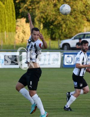 Fussball Kaerntner Liga. Bleiburg gegen KAC. Adnan Besic    (Bleiburg). Bleiburg, am 12.8.2023.
Foto: Kuess
---
pressefotos, pressefotografie, kuess, qs, qspictures, sport, bild, bilder, bilddatenbank