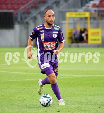 Fussball Bundesliga. SK Austria Klagenfurt gegen Cashpoint SCR Altach.  Rico Benatelli  (Klagenfurt).   Klagenfurt, am 19.8.2023.
Foto: Kuess
---
pressefotos, pressefotografie, kuess, qs, qspictures, sport, bild, bilder, bilddatenbank