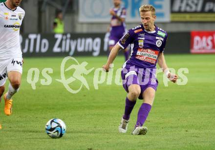 Fussball Bundesliga. SK Austria Klagenfurt gegen Cashpoint SCR Altach.  Christopher Cvetko  (Klagenfurt).   Klagenfurt, am 19.8.2023.
Foto: Kuess
---
pressefotos, pressefotografie, kuess, qs, qspictures, sport, bild, bilder, bilddatenbank