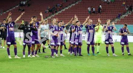 Fussball Bundesliga. SK Austria Klagenfurt gegen Cashpoint SCR Altach.    (Klagenfurt).   Klagenfurt, am 19.8.2023.
Foto: Kuess
---
pressefotos, pressefotografie, kuess, qs, qspictures, sport, bild, bilder, bilddatenbank