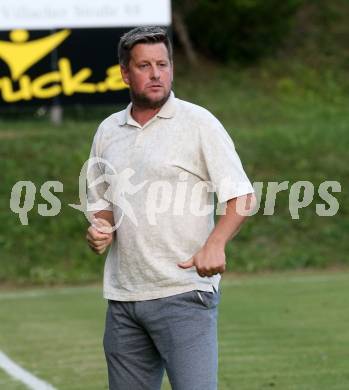 Fussball Kaerntner Liga. Lendorf gegen Spittal.  Trainer Philipp Dabringer  (Spittal). Lendorf am 25.8.2023.
Foto: Kuess
---
pressefotos, pressefotografie, kuess, qs, qspictures, sport, bild, bilder, bilddatenbank