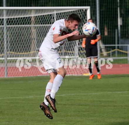 Fussball Unterliga West. Lienz gegen Woelfnitz  Lukas Schrott  (Lienz). Lienz am 26.8.2023.
Foto: Kuess
---
pressefotos, pressefotografie, kuess, qs, qspictures, sport, bild, bilder, bilddatenbank