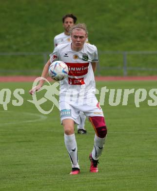 Fussball Unterliga West. Lienz gegen Woelfnitz    Andre Mathias Tabernig (Lienz). Lienz am 26.8.2023.
Foto: Kuess
---
pressefotos, pressefotografie, kuess, qs, qspictures, sport, bild, bilder, bilddatenbank