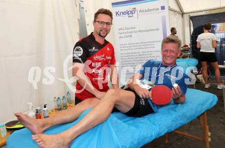 Kaernten Laeuft. Tischtennis. Dominique Plattner, Arno Arthofer. Klagenfurt, am 27.8.2023.
Foto: Kuess
---
pressefotos, pressefotografie, kuess, qs, qspictures, sport, bild, bilder, bilddatenbank