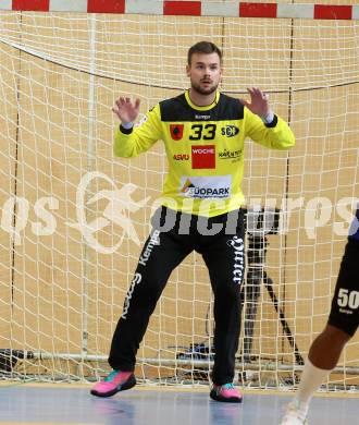 Handball BUndesliga. SC Ferlach gegen HC FIVERS WAT Margareten.  Florian Striessnig (SCF). Ferlach, am 5.9.2023.
Foto: Kuess
---
pressefotos, pressefotografie, kuess, qs, qspictures, sport, bild, bilder, bilddatenbank