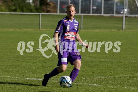 Fussball.  Testspiel. Austria Klagenfurt gegen GAK.  Christopher Cvetko (Klagenfurt). Viktring, 8.9.2023.
Foto: Kuess
---
pressefotos, pressefotografie, kuess, qs, qspictures, sport, bild, bilder, bilddatenbank