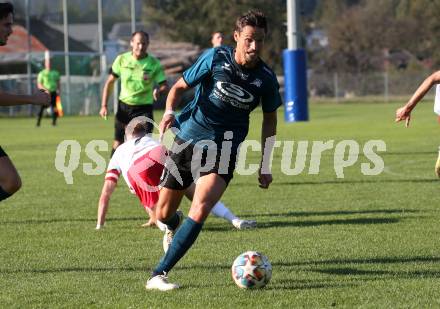 Fussball Kaerntner Liga. Kraig gegen Spittal.  Sebastian Hertelt  (Kraig).  Kraig, am 9.9.2023.
Foto: Kuess
---
pressefotos, pressefotografie, kuess, qs, qspictures, sport, bild, bilder, bilddatenbank