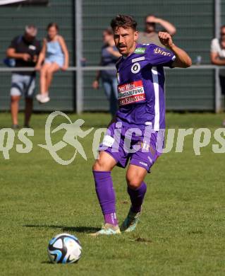 Fussball.  Testspiel. Austria Klagenfurt gegen GAK.  Christopher Wernitznig (Klagenfurt). Viktring, 8.9.2023.
Foto: Kuess
---
pressefotos, pressefotografie, kuess, qs, qspictures, sport, bild, bilder, bilddatenbank