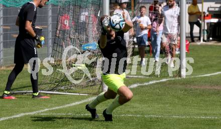 Fussball.  Testspiel. Austria Klagenfurt gegen GAK.   Marco Knaller (Klagenfurt). Viktring, 8.9.2023.
Foto: Kuess
---
pressefotos, pressefotografie, kuess, qs, qspictures, sport, bild, bilder, bilddatenbank