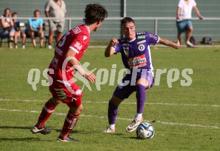 Fussball.  Testspiel. Austria Klagenfurt gegen GAK.  Sinan Karweina (Klagenfurt). Viktring, 8.9.2023.
Foto: Kuess
---
pressefotos, pressefotografie, kuess, qs, qspictures, sport, bild, bilder, bilddatenbank