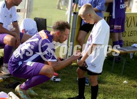 Fussball.  Testspiel. Austria Klagenfurt gegen GAK.  Christopher Wernitznig (Klagenfurt). Viktring, 8.9.2023.
Foto: Kuess
---
pressefotos, pressefotografie, kuess, qs, qspictures, sport, bild, bilder, bilddatenbank