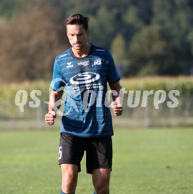 Fussball Kaerntner Liga. Kraig gegen Spittal.   Torjubel Sebastian Hertelt (Kraig). Kraig, am 9.9.2023.
Foto: Kuess
---
pressefotos, pressefotografie, kuess, qs, qspictures, sport, bild, bilder, bilddatenbank