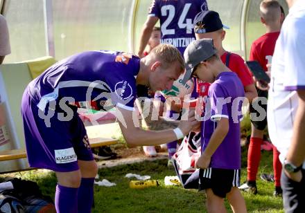 Fussball.  Testspiel. Austria Klagenfurt gegen GAK. Florian Jaritz  (Klagenfurt). Viktring, 8.9.2023.
Foto: Kuess
---
pressefotos, pressefotografie, kuess, qs, qspictures, sport, bild, bilder, bilddatenbank