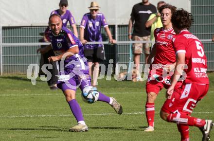 Fussball.  Testspiel. Austria Klagenfurt gegen GAK.   Rico Benatelli (Klagenfurt). Viktring, 8.9.2023.
Foto: Kuess
---
pressefotos, pressefotografie, kuess, qs, qspictures, sport, bild, bilder, bilddatenbank