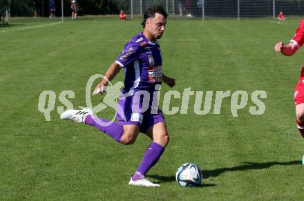 Fussball.  Testspiel. Austria Klagenfurt gegen GAK.  Simon Straudi (Klagenfurt). Viktring, 8.9.2023.
Foto: Kuess
---
pressefotos, pressefotografie, kuess, qs, qspictures, sport, bild, bilder, bilddatenbank