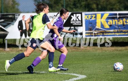 Fussball Frauen. OEFB Cup. SK Austria Klagenfurt gegen GAK.  Celine Arthofer  (Austria Klagenfurt). Glanegg, am 10.9.2023.
Foto: Kuess
---
pressefotos, pressefotografie, kuess, qs, qspictures, sport, bild, bilder, bilddatenbank