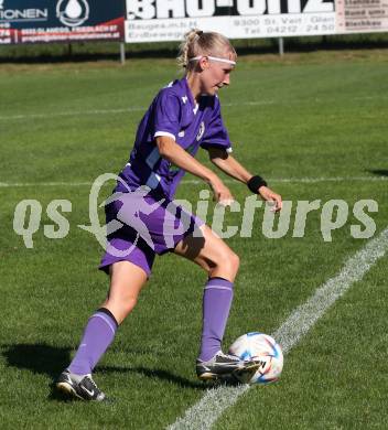 Fussball Frauen. OEFB Cup. SK Austria Klagenfurt gegen GAK.  Franziska Markof  (Austria Klagenfurt). Glanegg, am 10.9.2023.
Foto: Kuess
---
pressefotos, pressefotografie, kuess, qs, qspictures, sport, bild, bilder, bilddatenbank