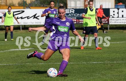 Fussball Frauen. OEFB Cup. SK Austria Klagenfurt gegen GAK.  Anna Daniela Herkner  (Austria Klagenfurt). Glanegg, am 10.9.2023.
Foto: Kuess
---
pressefotos, pressefotografie, kuess, qs, qspictures, sport, bild, bilder, bilddatenbank