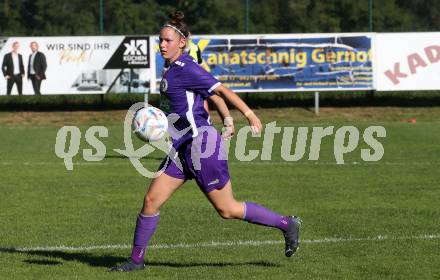 Fussball Frauen. OEFB Cup. SK Austria Klagenfurt gegen GAK.  Lena Yvonne Kubisko  (Austria Klagenfurt). Glanegg, am 10.9.2023.
Foto: Kuess
---
pressefotos, pressefotografie, kuess, qs, qspictures, sport, bild, bilder, bilddatenbank