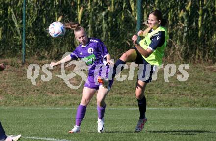 Fussball Frauen. OEFB Cup. SK Austria Klagenfurt gegen GAK.  Angelina Doris Prucknig  (Austria Klagenfurt). Glanegg, am 10.9.2023.
Foto: Kuess
---
pressefotos, pressefotografie, kuess, qs, qspictures, sport, bild, bilder, bilddatenbank