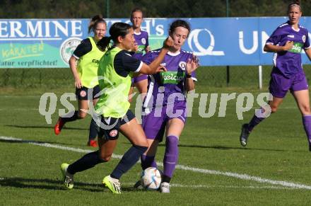 Fussball Frauen. OEFB Cup. SK Austria Klagenfurt gegen GAK. Kristina Hohenwarter   (Austria Klagenfurt). Glanegg, am 10.9.2023.
Foto: Kuess
---
pressefotos, pressefotografie, kuess, qs, qspictures, sport, bild, bilder, bilddatenbank