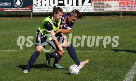 Fussball Frauen. OEFB Cup. SK Austria Klagenfurt gegen GAK.  Johanna Fritz  (Austria Klagenfurt). Glanegg, am 10.9.2023.
Foto: Kuess
---
pressefotos, pressefotografie, kuess, qs, qspictures, sport, bild, bilder, bilddatenbank