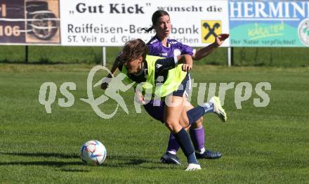 Fussball Frauen. OEFB Cup. SK Austria Klagenfurt gegen GAK.  Celine Arthofer  (Austria Klagenfurt). Glanegg, am 10.9.2023.
Foto: Kuess
---
pressefotos, pressefotografie, kuess, qs, qspictures, sport, bild, bilder, bilddatenbank