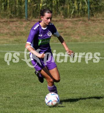 Fussball Frauen. OEFB Cup. SK Austria Klagenfurt gegen GAK.   Antonia Monika Kogler  (Austria Klagenfurt). Glanegg, am 10.9.2023.
Foto: Kuess
---
pressefotos, pressefotografie, kuess, qs, qspictures, sport, bild, bilder, bilddatenbank