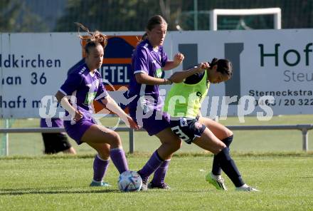 Fussball Frauen. OEFB Cup. SK Austria Klagenfurt gegen GAK.   Alina-Marie Vaschauner (Austria Klagenfurt). Glanegg, am 10.9.2023.
Foto: Kuess
---
pressefotos, pressefotografie, kuess, qs, qspictures, sport, bild, bilder, bilddatenbank