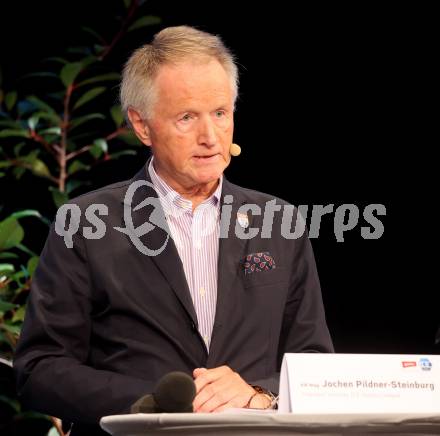 Eishockey. ICE Hockey League. Saisonstart. Pressekonferenz. Jochen Pildner-Steinburg Velden, am 12.9.2023.
Foto: Kuess
---
pressefotos, pressefotografie, kuess, qs, qspictures, sport, bild, bilder, bilddatenbank