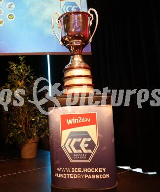 Eishockey. ICE Hockey League. Saisonstart. Pressekonferenz. Pokal Velden, am 12.9.2023.
Foto: Kuess
---
pressefotos, pressefotografie, kuess, qs, qspictures, sport, bild, bilder, bilddatenbank