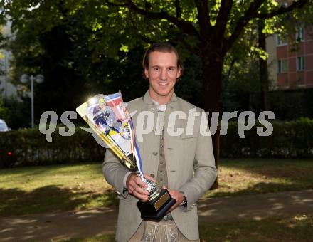 Eishockey. ICE Hockey League. Wahl zum Kaerntner Eishockey Superstar.  Philipp Lindner, (VSV). Velden, am 12.9.2023.
Foto: Kuess
---
pressefotos, pressefotografie, kuess, qs, qspictures, sport, bild, bilder, bilddatenbank