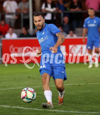 Fussball Kaerntner Liga. SAK gegen Donau.   Kristjan Sredojevic  (SAK).  Klagenfurt, am 15.9.2023.
Foto: Kuess
---
pressefotos, pressefotografie, kuess, qs, qspictures, sport, bild, bilder, bilddatenbank