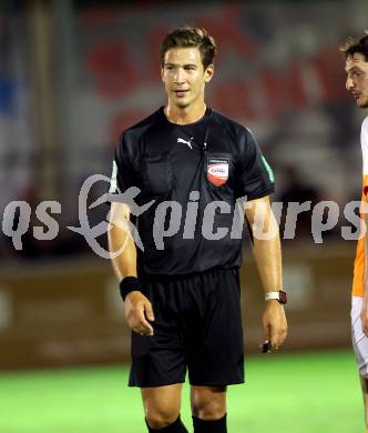 Fussball Kaerntner Liga. SAK gegen Donau.  Schiedsrichter Patrick Treffer.  Klagenfurt, am 15.9.2023.
Foto: Kuess
---
pressefotos, pressefotografie, kuess, qs, qspictures, sport, bild, bilder, bilddatenbank