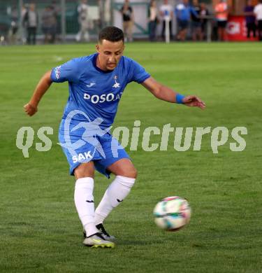 Fussball Kaerntner Liga. SAK gegen Donau.    Enes Brdjanovic (SAK).  Klagenfurt, am 15.9.2023.
Foto: Kuess
---
pressefotos, pressefotografie, kuess, qs, qspictures, sport, bild, bilder, bilddatenbank