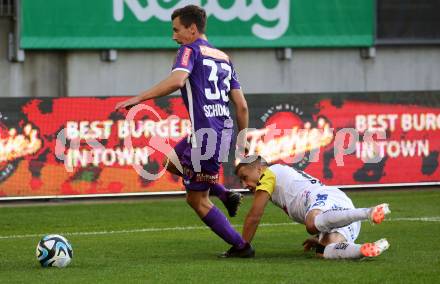 Fussball Bundesliga. SK Austria Klagenfurt gegen LASK.    Till Schumacher (Klagenfurt).  Klagenfurt, am 16.9.2023.
Foto: Kuess
---
pressefotos, pressefotografie, kuess, qs, qspictures, sport, bild, bilder, bilddatenbank