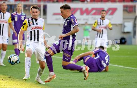 Fussball Bundesliga. SK Austria Klagenfurt gegen LASK.  Sinan Karweina  (Klagenfurt).  Klagenfurt, am 16.9.2023.
Foto: Kuess
---
pressefotos, pressefotografie, kuess, qs, qspictures, sport, bild, bilder, bilddatenbank