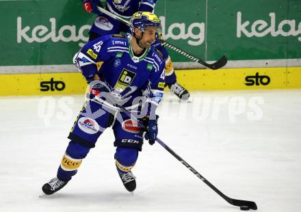 EBEL. Eishockey Bundesliga. EC VSV gegen HC Innsbruck Die Haie.    Alex Wall (VSV). Villach, am 22.9.2023
Foto: Kuess
www.qspictures.net
---
pressefotos, pressefotografie, kuess, qs, qspictures, sport, bild, bilder, bilddatenbank