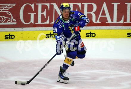 EBEL. Eishockey Bundesliga. EC VSV gegen HC Innsbruck Die Haie.  Blaz Tomazevic   (VSV). Villach, am 22.9.2023
Foto: Kuess
www.qspictures.net
---
pressefotos, pressefotografie, kuess, qs, qspictures, sport, bild, bilder, bilddatenbank