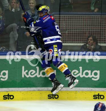 EBEL. Eishockey Bundesliga. EC VSV gegen HC Innsbruck Die Haie.  Torjubel  Robert Sabolic   (VSV),. Villach, am 22.9.2023
Foto: Kuess
www.qspictures.net
---
pressefotos, pressefotografie, kuess, qs, qspictures, sport, bild, bilder, bilddatenbank