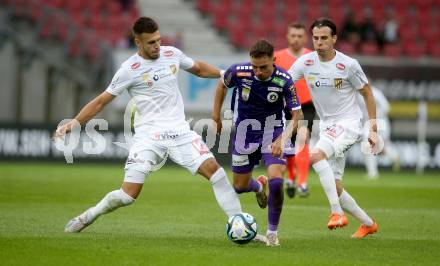 Fussball Bundesliga. SK Austria Klagenfurt gegen SC Austria Lustenau. Sinan Karweina   (Klagenfurt).  Klagenfurt, am 23.9.2023.
Foto: Kuess
---
pressefotos, pressefotografie, kuess, qs, qspictures, sport, bild, bilder, bilddatenbank