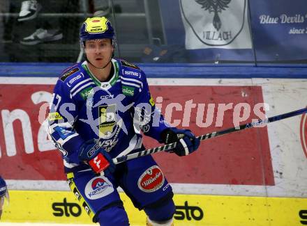 EBEL. Eishockey Bundesliga. EC VSV gegen HC Innsbruck Die Haie.   Arturs Kulda  (VSV). Villach, am 22.9.2023
Foto: Kuess
www.qspictures.net
---
pressefotos, pressefotografie, kuess, qs, qspictures, sport, bild, bilder, bilddatenbank