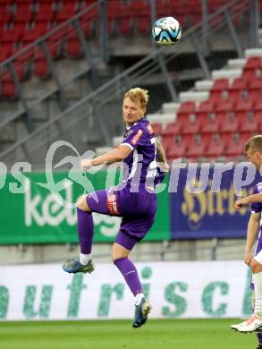 Fussball Bundesliga. SK Austria Klagenfurt gegen SC Austria Lustenau.  Jonas Arweiler  (Klagenfurt).  Klagenfurt, am 23.9.2023.
Foto: Kuess
---
pressefotos, pressefotografie, kuess, qs, qspictures, sport, bild, bilder, bilddatenbank