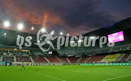 Fussball Bundesliga. SK Austria Klagenfurt gegen FC Red Bull Salzburg.   Woerthersee Stadion  (Klagenfurt).  Klagenfurt, am 8.10.2023.
Foto: Kuess
---
pressefotos, pressefotografie, kuess, qs, qspictures, sport, bild, bilder, bilddatenbank