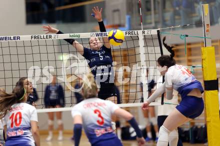 Volleyball. CEV Volleyball Challenge Cup 2024  Women. ATSC Wildcats gegen ZOK UB (SRB).   Neiss Sara  (Wildcats). Klagenfurt, am 11.10.2023.
Foto: Kuess
www.qspictures.net
---
pressefotos, pressefotografie, kuess, qs, qspictures, sport, bild, bilder, bilddatenbank