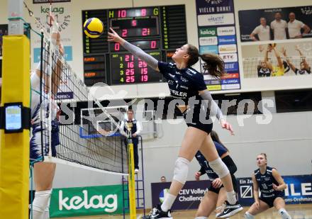 Volleyball. CEV Volleyball Challenge Cup 2024  Women. ATSC Wildcats gegen ZOK UB (SRB).     KRASOVEC Zala (Wildcats). Klagenfurt, am 11.10.2023.
Foto: Kuess
www.qspictures.net
---
pressefotos, pressefotografie, kuess, qs, qspictures, sport, bild, bilder, bilddatenbank