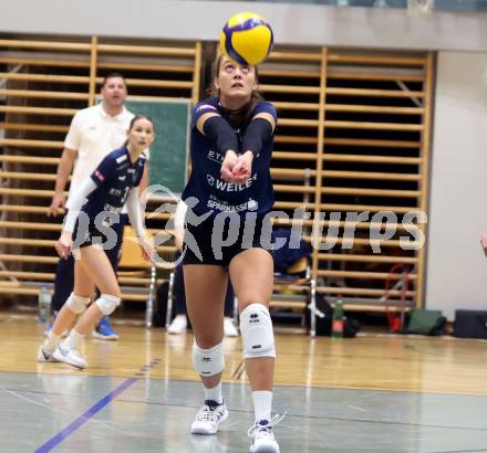 Volleyball. CEV Volleyball Challenge Cup 2024  Women. ATSC Wildcats gegen ZOK UB (SRB).     BAJIC Nikolina (Wildcats). Klagenfurt, am 11.10.2023.
Foto: Kuess
www.qspictures.net
---
pressefotos, pressefotografie, kuess, qs, qspictures, sport, bild, bilder, bilddatenbank