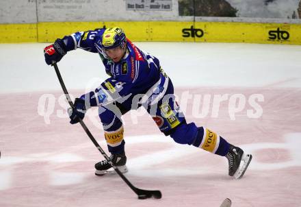 EBEL. Eishockey Bundesliga. EC VSV gegen BEMER Pioneers Vorarlberg. Felix Maxa  (VSV). Villach, am 14.10.2023
Foto: Kuess
www.qspictures.net
---
pressefotos, pressefotografie, kuess, qs, qspictures, sport, bild, bilder, bilddatenbank