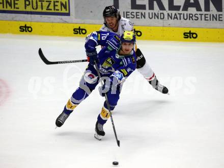 EBEL. Eishockey Bundesliga. EC VSV gegen BEMER Pioneers Vorarlberg. Felix Maxa  (VSV). Villach, am 14.10.2023
Foto: Kuess
www.qspictures.net
---
pressefotos, pressefotografie, kuess, qs, qspictures, sport, bild, bilder, bilddatenbank